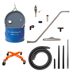 Model 6296-5 5 Gallon Deluxe Reversible Drum Vac System